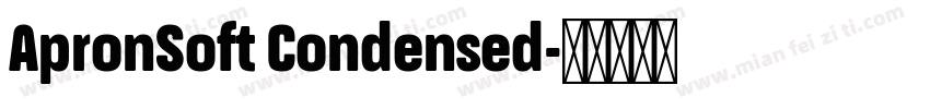 ApronSoft Condensed字体转换